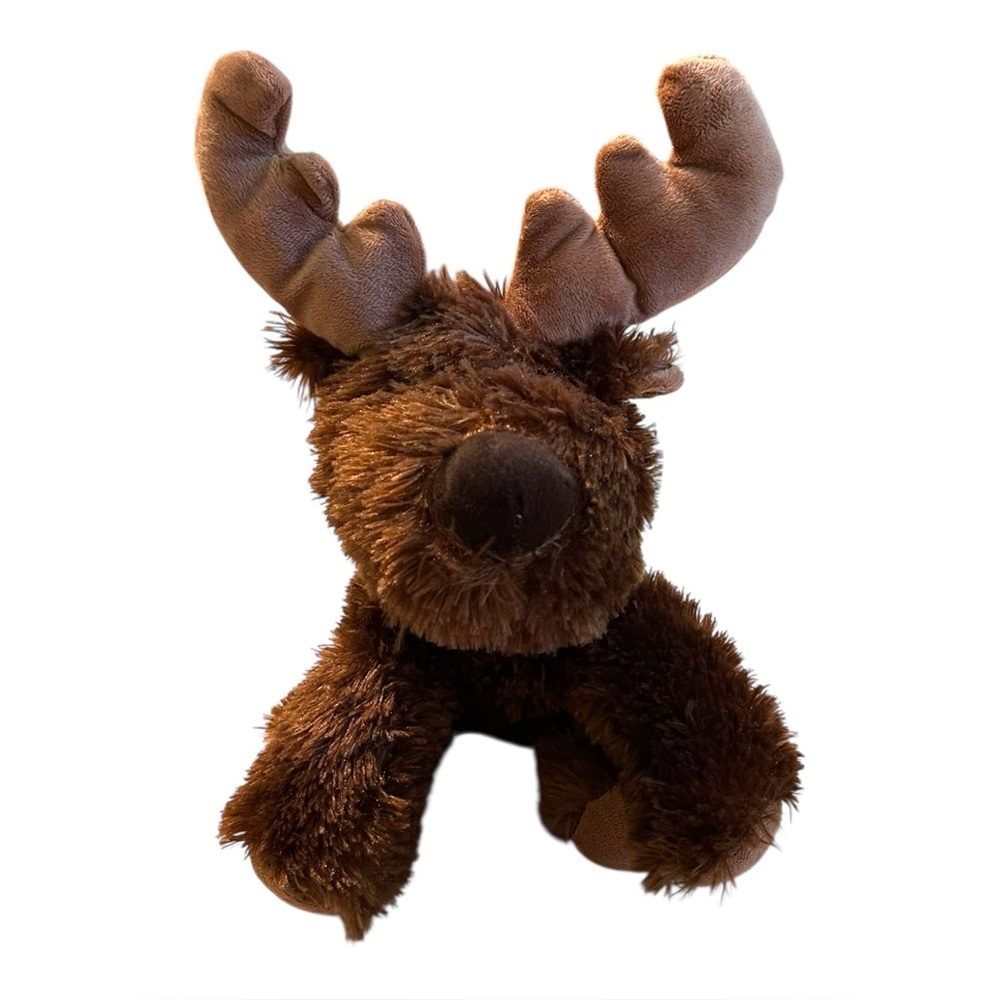 Beverly Hills Teddy Bear Co. Plush Moose Stuffed Animal Toy
